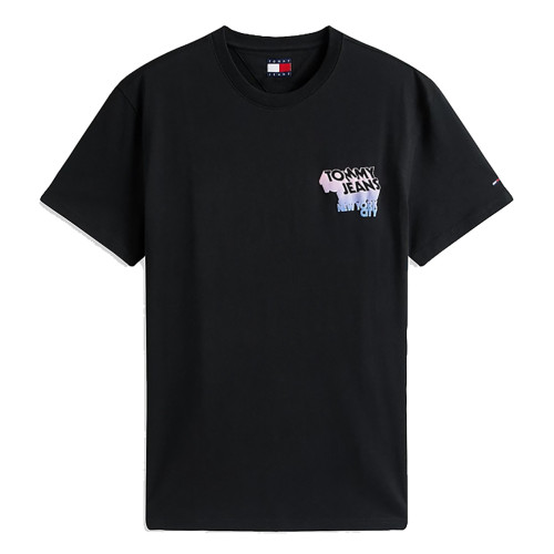 Tommy Hilfiger Ανδρική κοντομάνικη μπλούζα Stack Logo Back Graphic T-Shirt